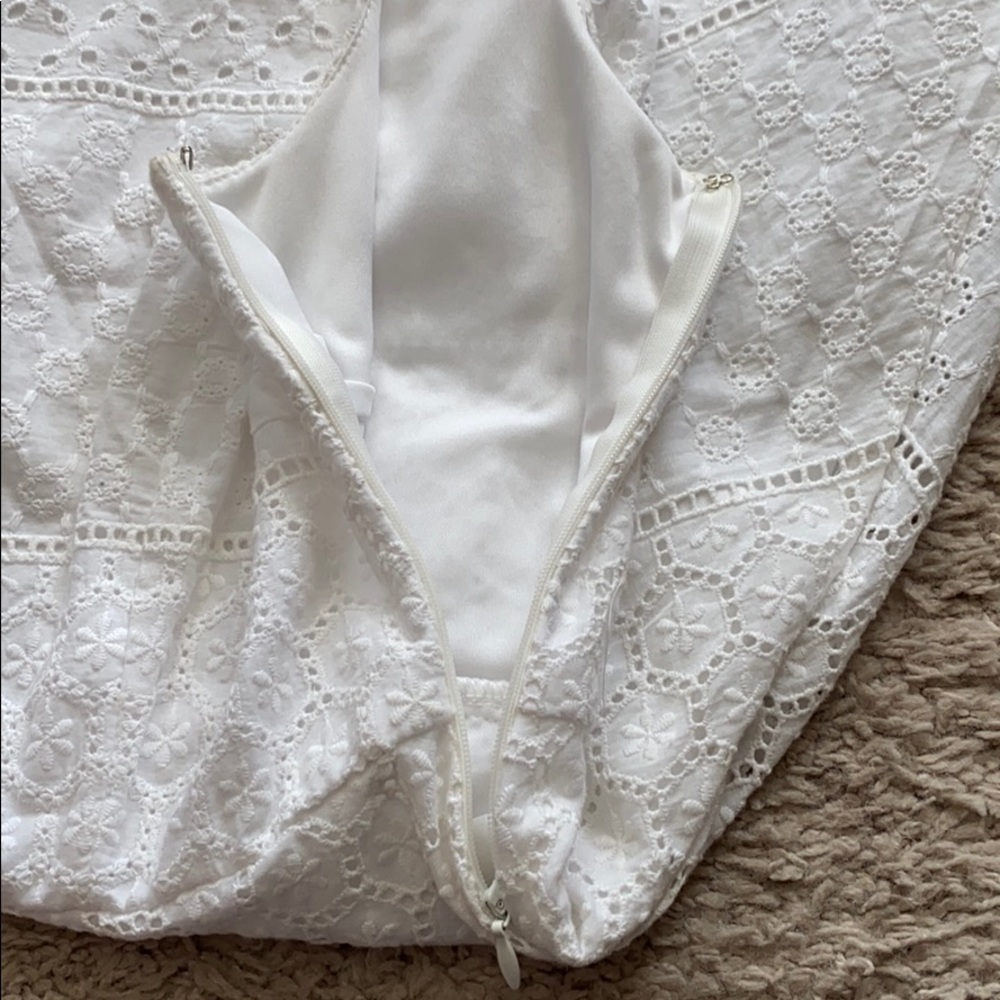White Eyelet Dress - Picture 7 of 10